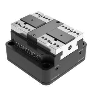 Warwick KSP2-125 mới tự định tâm không khí Vise khí nén đồng tâm Vise lực kẹp khối cho máy CNC - Product Image 1