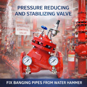 วาล์วลดแรงดันและควบคุมแรงดัน SK720X ป้องกันความเสียหายของท่อ การรั่วไหล และน้ำที่เสียไป - Product Image 1