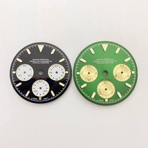 นาฬิกาโครโนกราฟอเนกประสงค์รุ่นใหม่ VK63 พร้อมหน้าปัดปรับได้ มาพร้อมกับกลไกควอตซ์แบบตัวอักษรเรืองแสงสีเขียวขนาด 29 มม. พร้อมหน้าปัดลายแพนด้า - Product Image 1