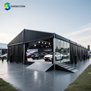 Tende per Eventi in PVC Trasparente 500mq 1000mq 20x40 30x50 <span class=keywords><strong>60x40</strong></span> con Telaio Nero e Vetri per Matrimoni e Cerimonie - Product Image 5