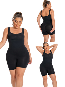 Body Modellante Senza Cuciture per Donna Taglie Forti con Logo Personalizzabile, Controllo Rigido e Effetto Snellente per <span class=keywords><strong>Pancia</strong></span> e Glutei - Product Image 3