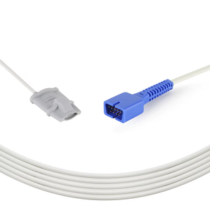 Capteur SpO2 à embout souple compatible Nellcorr DS100A / NPB-3930, connecteur DB 9 broches à connexion directe, pour adulte - Product Image 3
