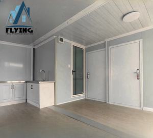 <span class=keywords><strong>Casa</strong></span> de contenedores expandible personalizada de 20 pies y 40 pies, Mini Villa de lujo de 2-3 dormitorios, <span class=keywords><strong>casa</strong></span> prefabricada de acero para el hogar, <span class=keywords><strong>tienda</strong></span> de vida - Product Image 4