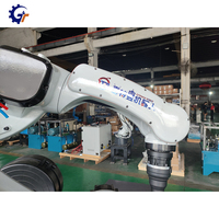 Robot industrial de 6 ejes de acero de soldadura robótica de vigas metálicas con controlador
