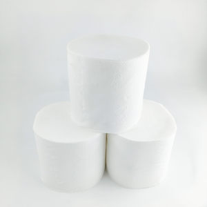Fabriek Groothandel 2-laags Toiletpapier Inheemse Houtpulp Spot Roll Papier 4 Rollen/Zak Gratis Monster - Product Image 1