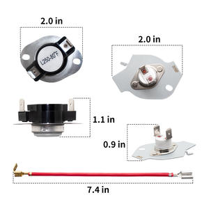 Dryer Heating Element 9.9x7.0x2.4 In Aluminum Alloy Electric Heating <b>Wire</b> Temperature <b>Control</b> Kit For Clothes Dryer - Product Image 3