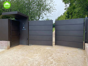 Tettoia in Alluminio <span class=keywords><strong>per</strong></span> Sole e Pioggia <span class=keywords><strong>per</strong></span> Ingresso Pedonale Laterale di Villa e Giardino - Product Image 6