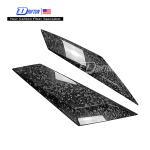 Rejillas de ventilación laterales traseras de fibra de carbono seca forjada para Lamborghini Aventador LP700 2011-2015 - Product Image 1