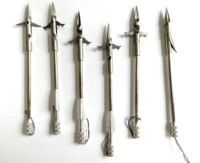 Fléchettes de pêche et fléchettes de lance-pierre en acier inoxydable de haute précision, accessoires professionnels de chasse et de tir en plein air - Argent