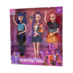 Nuevas muñecas de grupos femeninos de K-POP, set de grupo femenino Demon Hunter, juguete temático al por mayor. - Product Image 6