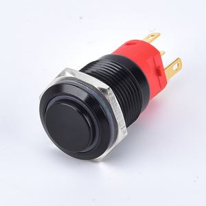 Pulsante Elettronico in Acciaio Inox 16mm - Impermeabile IP65 24V 3A 5-Pin con LED Blu Illuminato per Controllo Alimentazione Logo Macchina <span class=keywords><strong>CPAP</strong></span> - Product Image 6