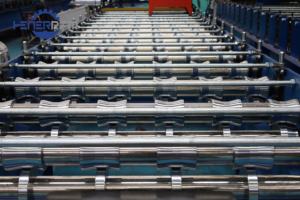 Hener 2025 Trapezförmige Metalldach platten form maschine, Material Cr12, effektive Breite 1000mm - Product Image 4