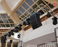 Sistema de Sonido Profesional de Alta Gama con Altavoces Line Array Activos de Dos Vías de 6.5 Pulgadas