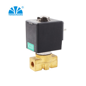 YCSM41 Brass Solenoid Valve 1/2 In Direct Acting Normally Closed Water Valve AC 220 V - Product Image 2