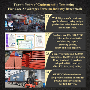 Nhiệm vụ nặng nề tầng lửng giá cho công nghiệp lưu trữ thép và kim loại kho Kệ OEM Nhà cung cấp - Product Image 5