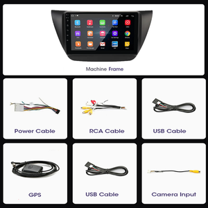 Cho Mitsubishi Lancer IX 2000-2010 âm thanh xe hơi MP5 Máy nghe nhạc đài phát thanh <span class=keywords><strong>Android</strong></span> GPS Auto Stereo <span class=keywords><strong>Bluetooth</strong></span> Wifi 2DIN 9 inch màn hình 4 gam Wifi - Product Image 6