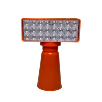 Meilleurs kits de feux stroboscopiques pour camions de construction, feux clignotants d'avertissement solaires, diamètre 300 mm, panneau solaire 10 W, feux clignotants en promotion