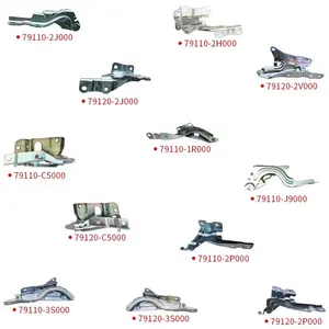 Bisagra de Capó OEM 79120-h7000 79110-h7000 79110-j9000 Compatible con Hyundai <span class=keywords><strong>Kia</strong></span>, Bisagra de Capó de Aluminio - Product Image 1
