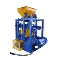Machine de fabrication de blocs hydrauliques diesel, ligne de production de briques en argile, commande PLC - Écologique, approvisionnement direct usine