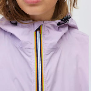 Chaqueta Cortavientos de Moda de Invierno para Mujer, Personalizable al por Mayor, Transpirable, Impermeable, Ecológica, de Algodón y Nailon, con Diseño de Cremallera - Product Image 3