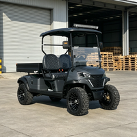 Voiturette de golf électrique nouvelle génération pour le quartier, avec options de couleurs flexibles et espace de rangement supplémentaire spacieux pour les courses d'épicerie
