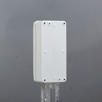 Boîtier en plastique ABS étanche boîtier d'instruments électroniques boîtier électrique boîte de jonction boîtier Rail Din