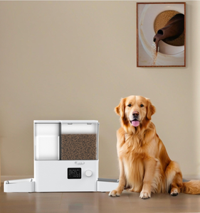 Distributore Automatico Integrato di Acqua e Cibo per Animali Domestici con Doppia Alimentazione, Anti-Ribaltamento, WiFi, Separazione Cibo Secco e Umido, in Plastica Resistente - Product Image 5