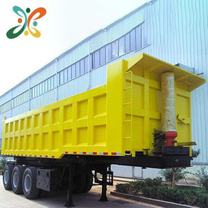 Semirremolque de <span class=keywords><strong>Tres</strong></span> <span class=keywords><strong>Ejes</strong></span>, Semirremolque de Carga, Remolque de Tractor de <span class=keywords><strong>Segunda</strong></span> <span class=keywords><strong>Mano</strong></span>, 80 Toneladas, 90 Toneladas, 100 Toneladas - Product Image 4