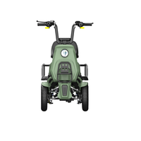 H & O S20-19 ban hidrolik rem 13 inci, baterai Lithium listrik 48V 27ah 500W suspensi ganda kendaraan empat roda