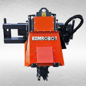 BOMROBOT 0305 nuova costruzione e azienda agricola Micro sega a sega a disco Trencher Rock Saw con nucleo cuscinetto e motore - Product Image 3