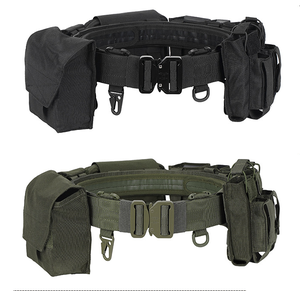DFB702 Cinturón Táctico Desmontable Negro Caqui Verde para Hombre con Bolsa Molle para Deportes al Aire Libre y Caza - Product Image 4