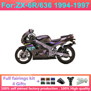 Accesorios para Motocicleta, Kit Completo de Carenado Compatible con Zx6r Zx-6r 94 95 96 97 1994 1995 1996 1997, Carenados de Carrocería Zx-6r/636 1994-1997 - Product Image 4