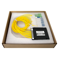 MUX/DEMUX 18CH CWDM ABS BOX Multiplexeur Optique Fibre Simple/Double LC/APC WDM 1270nm 1470nm 1550nm 1610nm Port LC/SC/FC