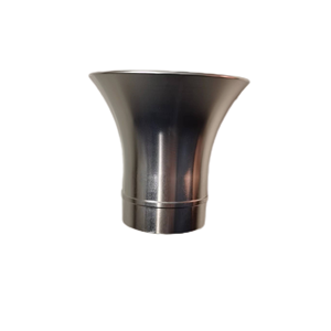 WP33-8-100A बड़ा एयर हॉर्न फिटिंग FAJS WEBER 48/51IDA कार्बोरेटर सिल्वर सामग्री एल्यूमीनियम है - Product Image 3