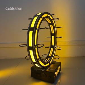 Présentoir LED rechargeable Glorifier 24 verres/tasses Ornement de Noël Porte-bouteille Présentateur Nouvel An Saint Valentin - Product Image 4