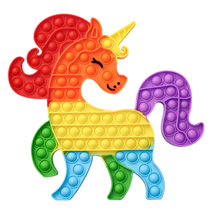ของเล่นบับเบิ้ลป๊อปฟิดเจ็ตบรรเ<span class=keywords><strong>ท</strong></span>าความเครียด - <span class=keywords><strong>ราคา</strong></span>โรงงานขายส่ง HMJ ของเล่นซิลิโคนรูปยูนิคอร์นสำหรับเด็กเล็กและทารก รับผลิตตามแบบ - Product Image 4