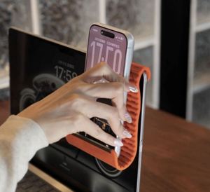 Portable Silicone Phone <b>Stand</b> Foldable Desktop Holder <b>for</b> Phone & <b>Tablet</b> Universal Lazy Bracket Hands-Free <b>for</b> Travel Office - Product Image 4