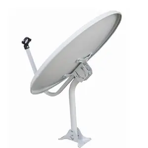 KU 60cm plat antenne satellite KU-80 * 90CM Étoiles Piste Numérique Satellite Plat TV Récepteur