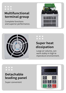 Hiệu suất cao <span class=keywords><strong>AC</strong></span> ổ đĩa 220V 380V 0.75kw 1.5KW 2.2kw 3KW 4Kw 5.5KW một pha ba giai đoạn chuyển đổi tần số chuyển đổi VFD - Product Image 6
