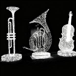 LED Musical Instrument Decorative <b>Light</b> for Music Festivals Plazas Parks and Creative Outdoor Landscape Displays - Product Image 3