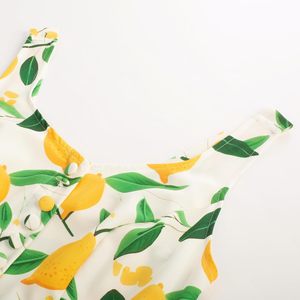 Robe d'été vintage sans manches coupe trapèze <span class=keywords><strong>Belle</strong></span> Poque années 1950 pour femme, lavable, pour soirées et cocktails, en polyester et élasthanne - Product Image 3