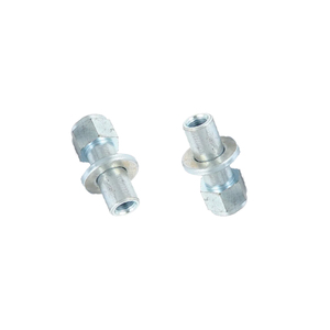 Écrous de roue chromés personnalisés avec rondelle pour roues de camions et d'<span class=keywords><strong>autobus</strong></span> lourds, tête hexagonale polie pour applications minières - Product Image 3