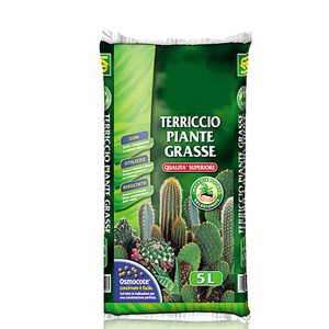 Terriccio per Piante Grasse 5L Qualità Superiore Con Osmocote - Product Image 1