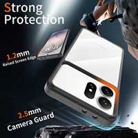 Casing Transparan untuk Samsung Galaxy S27 Ultra, Pelindung Belakang PC Keras Kristal, Anti Benturan, Tipis, dan Ramping