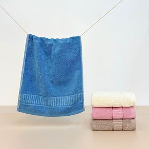 Serviette de Visage Jetable en Coton Jacquard Brodé, Lavable à la Main, avec Logo Personnalisé, Douce, pour Usage Facial dans le Secteur Hôtelier et Touristique - Product Image 2