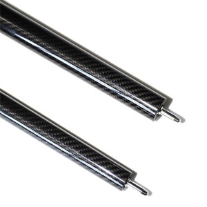 Queue de <span class=keywords><strong>billard</strong></span> professionnelle en fibre de carbone à faible déflexion, personnalisée, pour snooker et <span class=keywords><strong>billard</strong></span>, avec fût à profil conique professionnel - Product Image 3