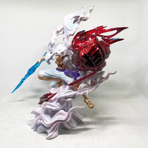 One Pieced King GK Ghost Island Big Fist 5 archivo Nika Lufei Fruit Awakening estatua modelo en caja figuras de Anime - Product Image 4