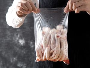 Manufacturer Customized Logo Hdpe <b>Material</b> Plastic Flat Supermarket Food Roll Bags for Food Storage - Product Image 6