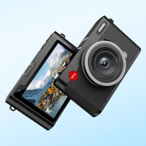 64MP 5K dijital fotoğraf makinesi 4 inç dokunmatik ekran WiFi seçeneği 1200mAh pil otomatik odaklama flaş CE FCC RoHS sertifikalı - Product Image 5