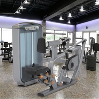 Equipo de Fitness corporal comercial, selección de carga de Pin, ejercicio trasero, fila sentada, máquina de entrenamiento de fuerza